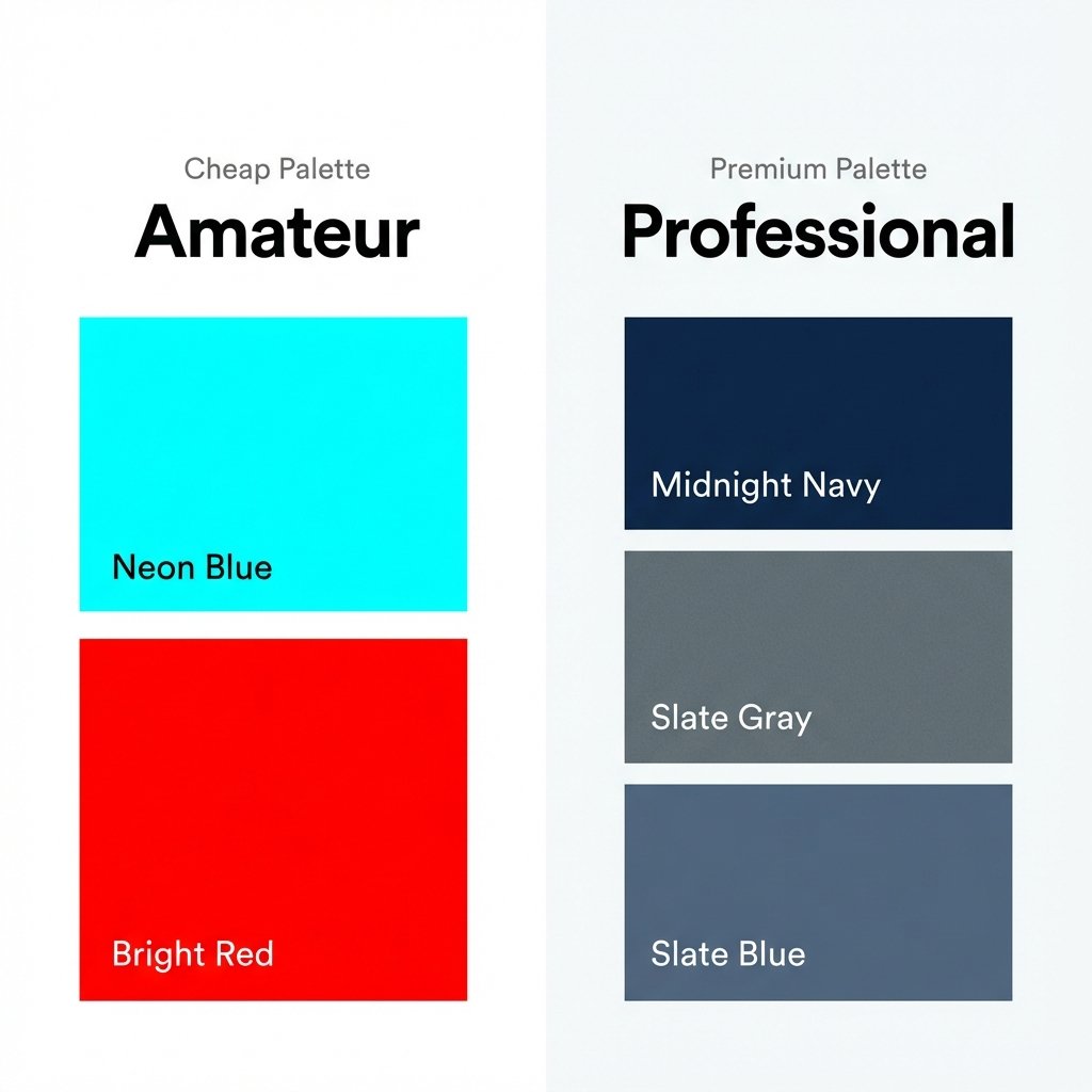 Cheap vs Premium Color Saturation Comparison